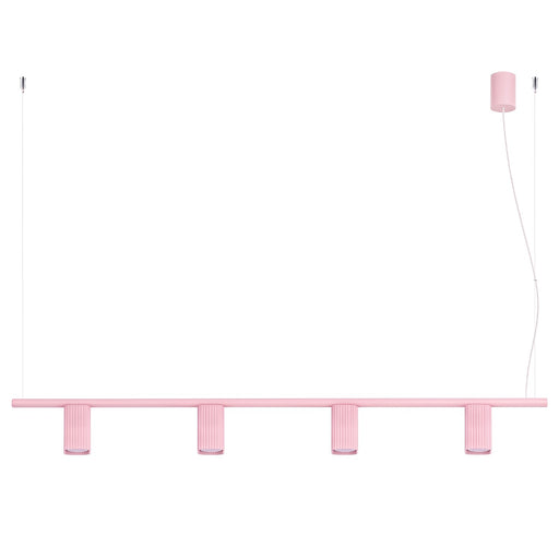 SOLLUX SL.3284 Lámpara De Araña Rayo 4 Rosa