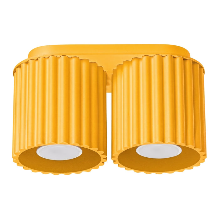 SOLLUX SL.2414 Plafón AURA 2 amarillo GU10