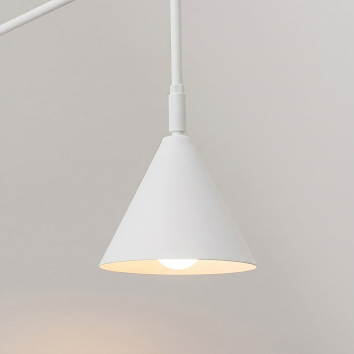 SOLLUX SL.2491 Aplique de pared NOX 1 blanco con interruptor