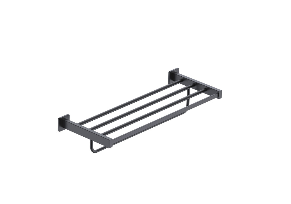 MEDIMEX CAT002-05/NG TECHNIC Toallero Doble Negro Mate