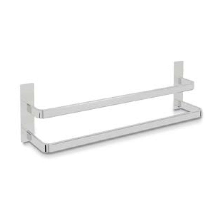 BELTRAN 2285 Toallero Doble Barra Para Atornillar En Mueble Cromo