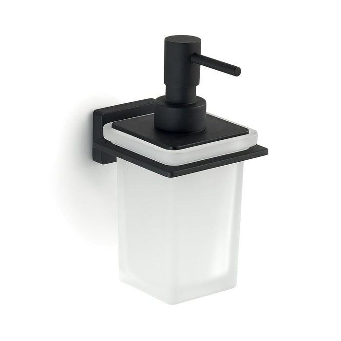 GEDY 44811400200 ATENA Dosificador Negro Mate