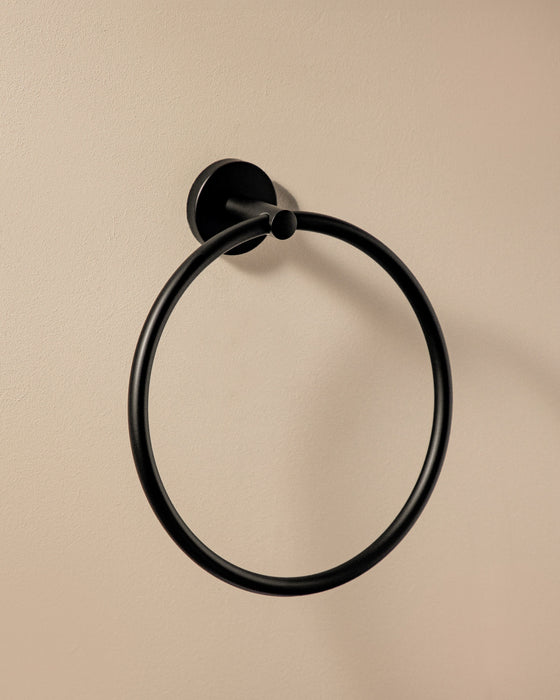 COSMIC WJC419A1072036 START Matte Black Ring Towel Holder