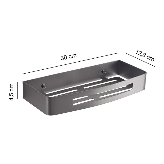 GEDY 24178100000 NERVA Esponjera Gun Metal