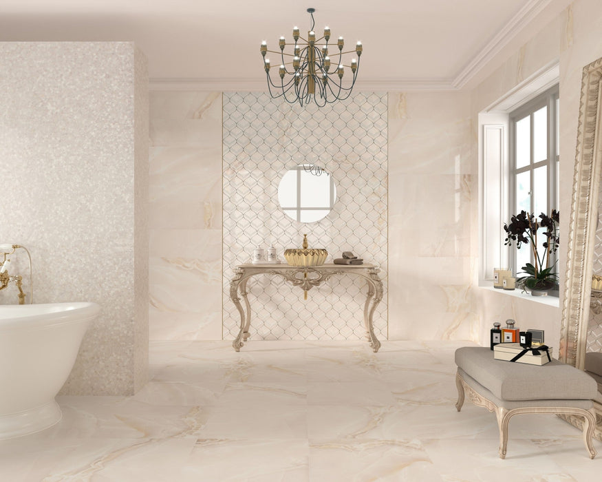 DUNE 188012 SELENE LIGHT GOLD Lavabo de Sobreencimera