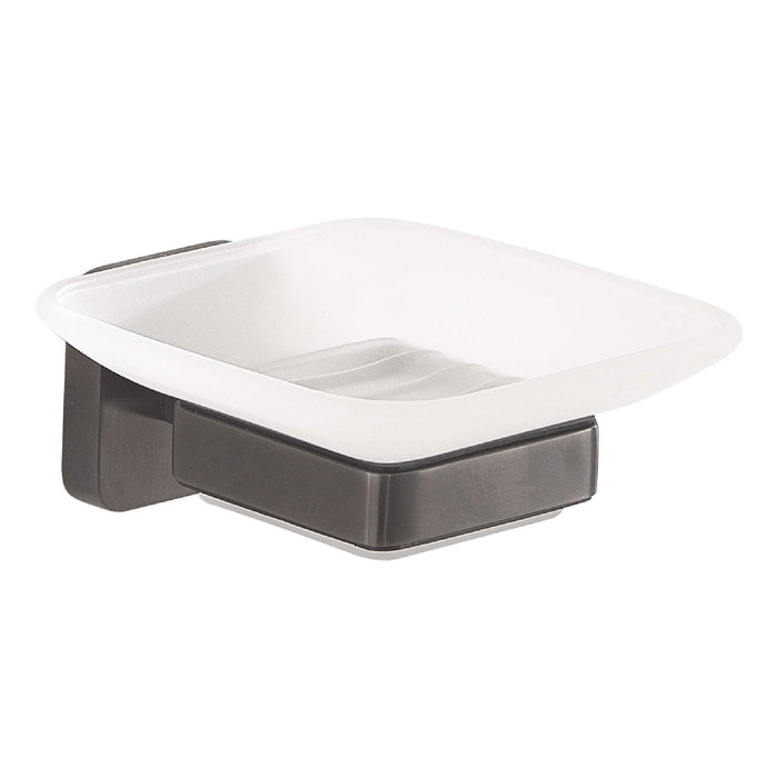 GEDY TO118100100 TONGA Soap Dish Gun Metal