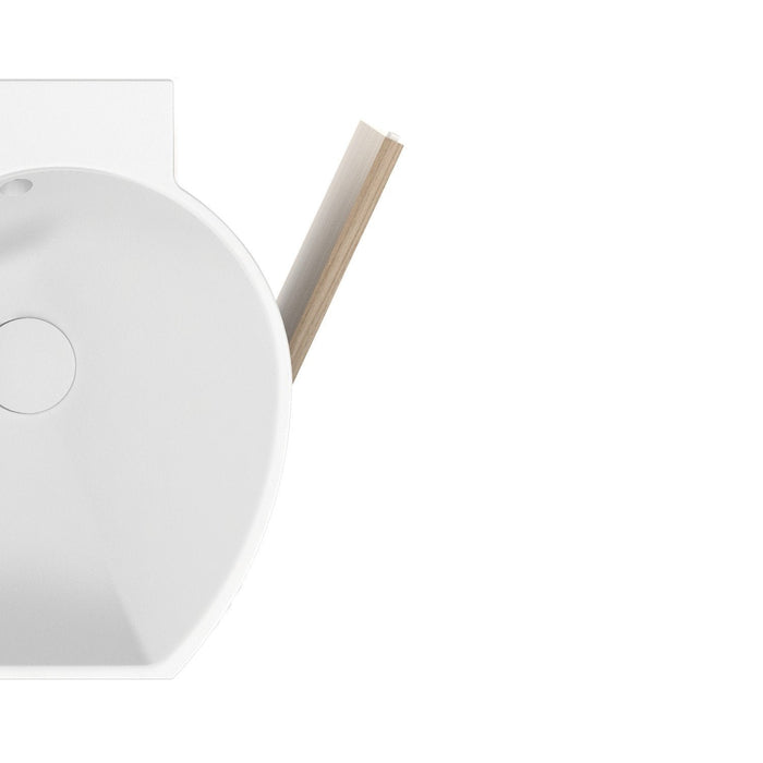 AMIZUVA 127022 MIKA Conjunto Mueble Mini Nogal Arenado