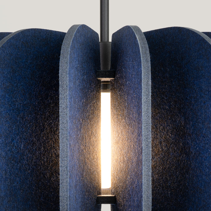 SOLLUX SL.1862 Lámpara colgante MULA 45 azul marino azul marino/negro