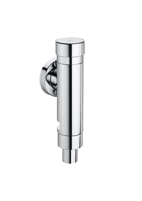 ROCA A5A9577C00 AQUA Fluxor Exterior de 3/4" para Inodoro con Doble Descarga 6/3L y Accionamiento Pulsador Cromo