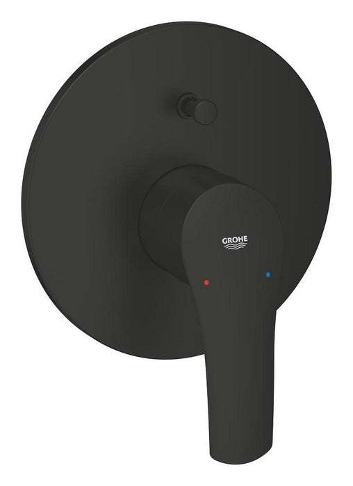 GROHE 19 450 243 EUROSMART Monomando para baño y ducha 1/2" negro mate