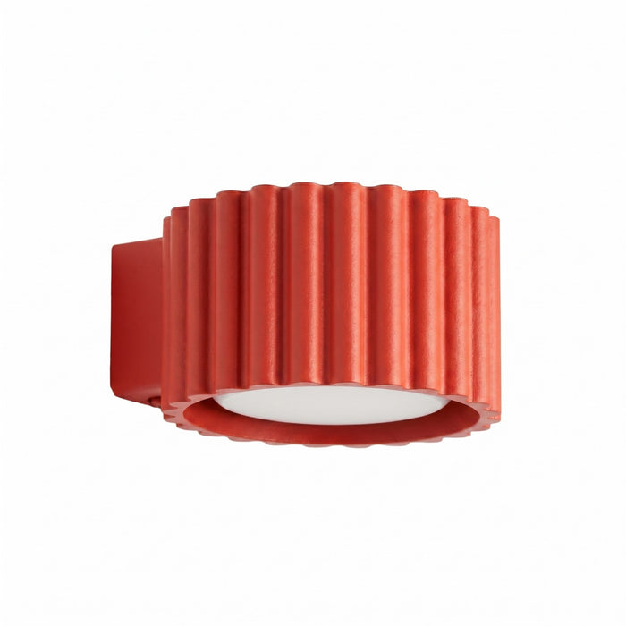 SOLLUX SL.2625 Aplique de pared AURA rojo Gx53