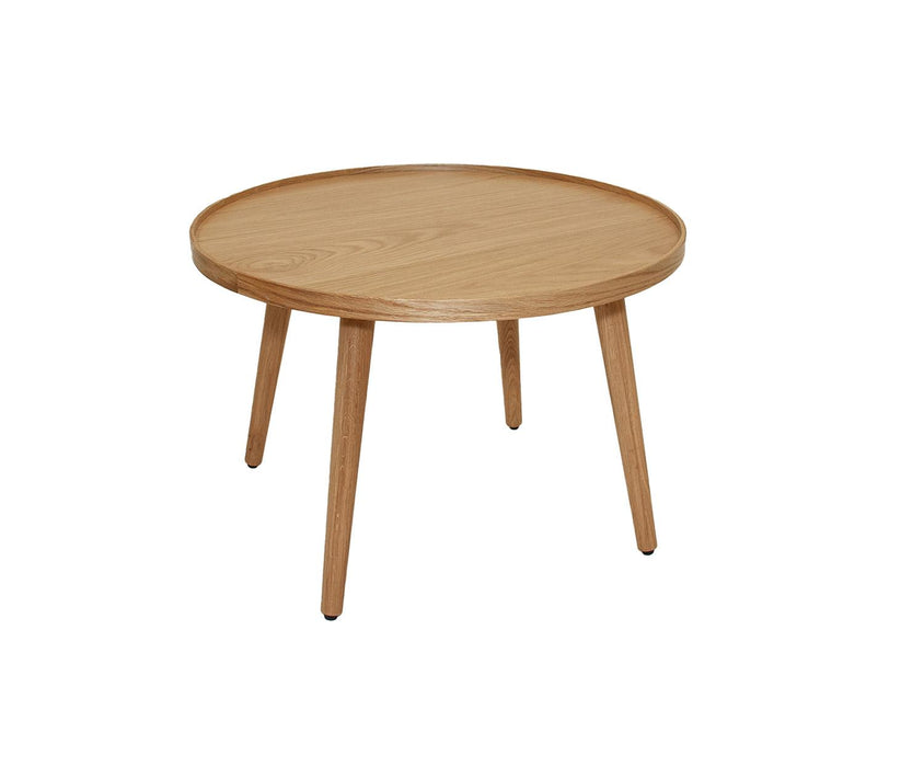 ANDREA HOUSE MU26036 Mesa Madera De Roble Ø60X40Cm