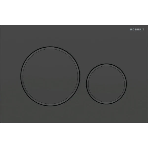 GEBERIT 115.882.16.1 SIGMA 20 Matte Black Lacquered Push Button