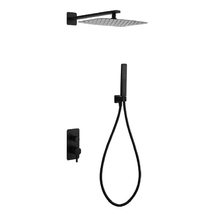 IMEX GPT064/NG TOSCANA-AREZZO Monomando Conjunto Empotrado Negro Mate