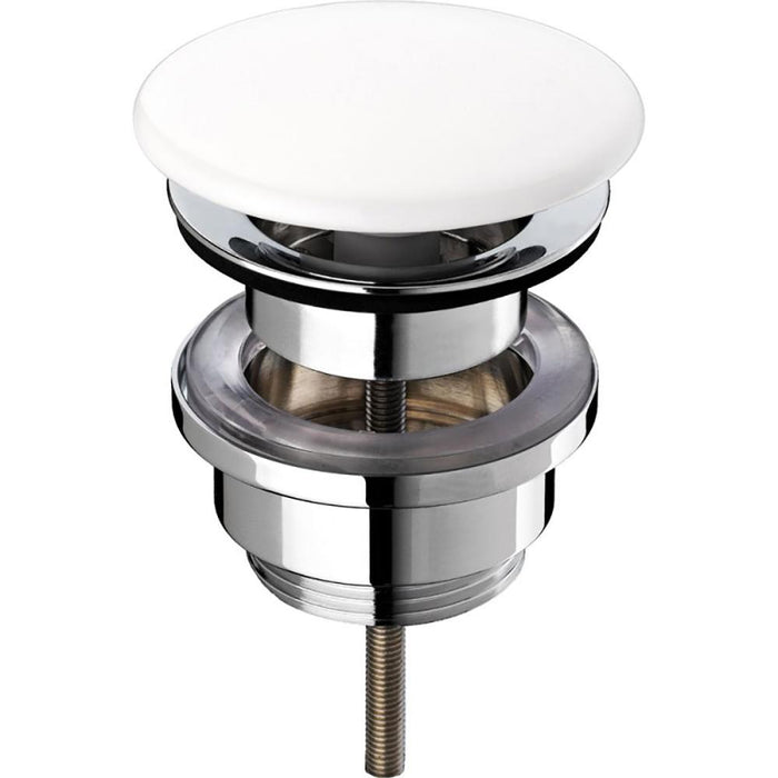 OXEN 171632 Válvula Clic Clac Universal Tapón Cerámica Blanco