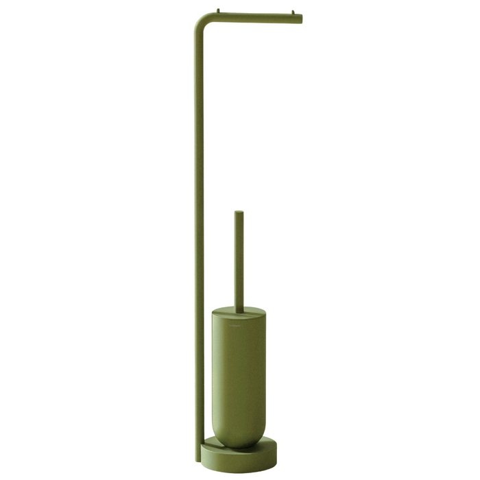 COSMIC WJC277A0097089 GEYSER Escobillero Suelo Con Portarrollos Olive Green