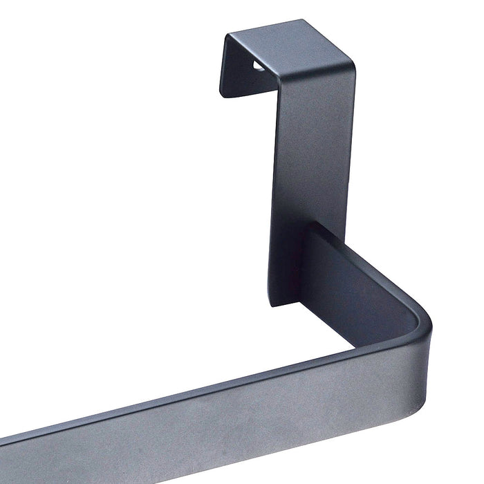 LLAVISAN L329544 Toallero Lateral Sin Taladros 36 Cm Antracita