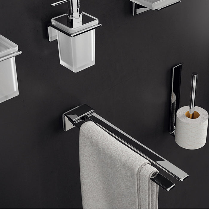 GEDY A9231300000 IL GIGLIO Toallero Doble Cromo