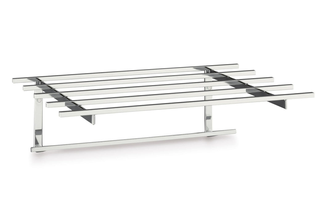 BELTRAN 8780 HOTEL Towel Rack Hotel Square Rod And Bar Chrome