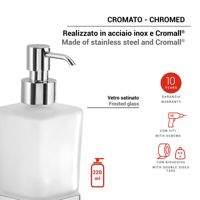 GEDY TO811300100 TONGA Dosificador Cromo