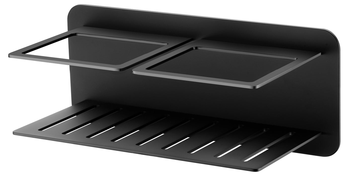 IMEX ADI011/NG IMAN Jabonera Frontal Negro Mate