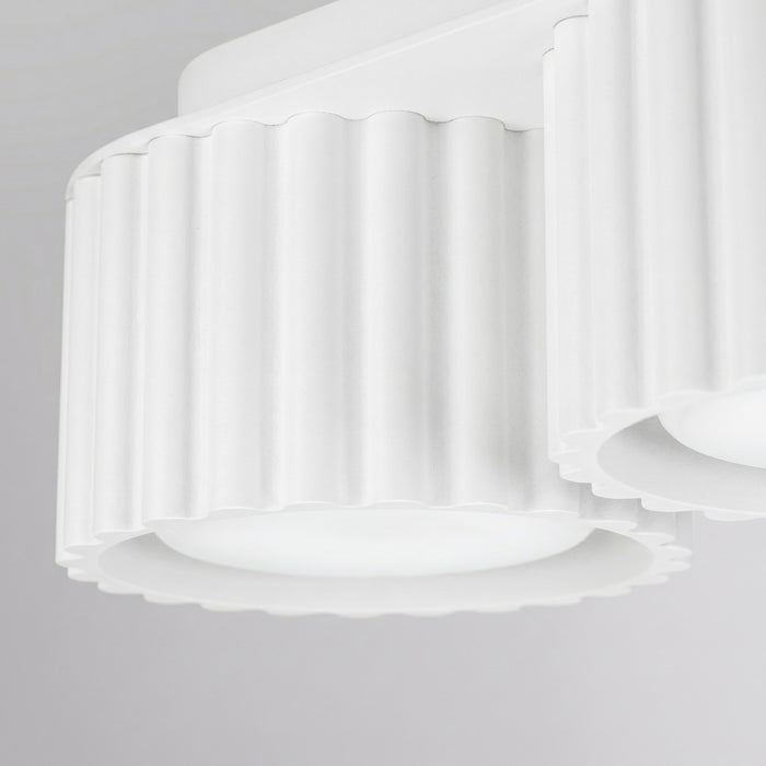SOLLUX SL.2628 Plafón AURA 3 blanco Gx53