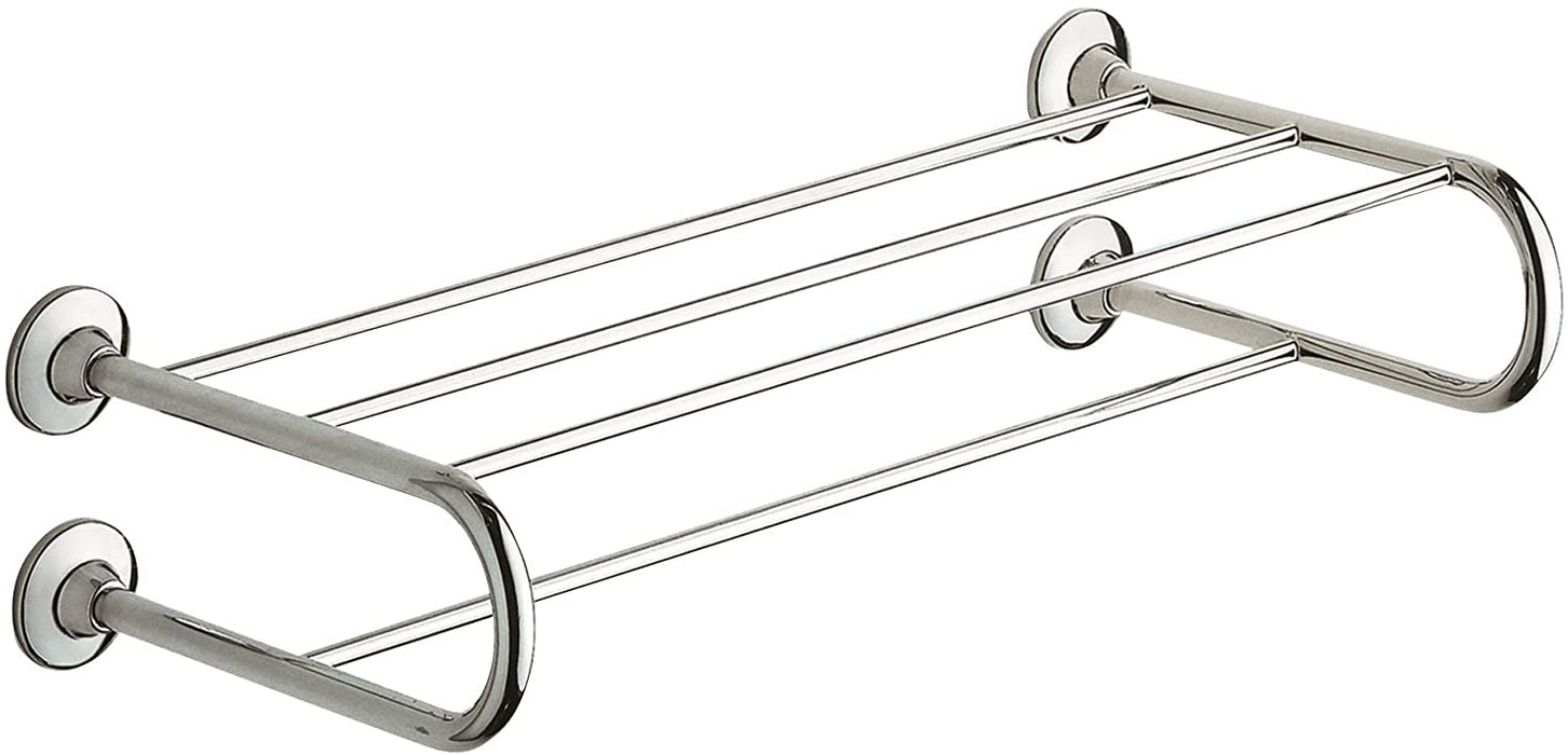 GEDY 24351300000 Estante Doble Para Toallas Cromo