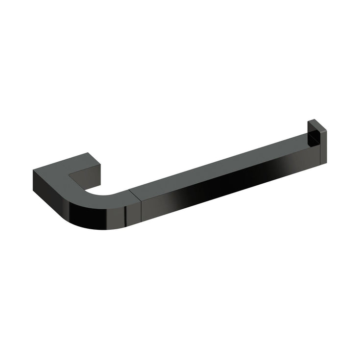 BELTRAN 10238 NIKI Toilet Paper Holder Without Cover Black Chrome