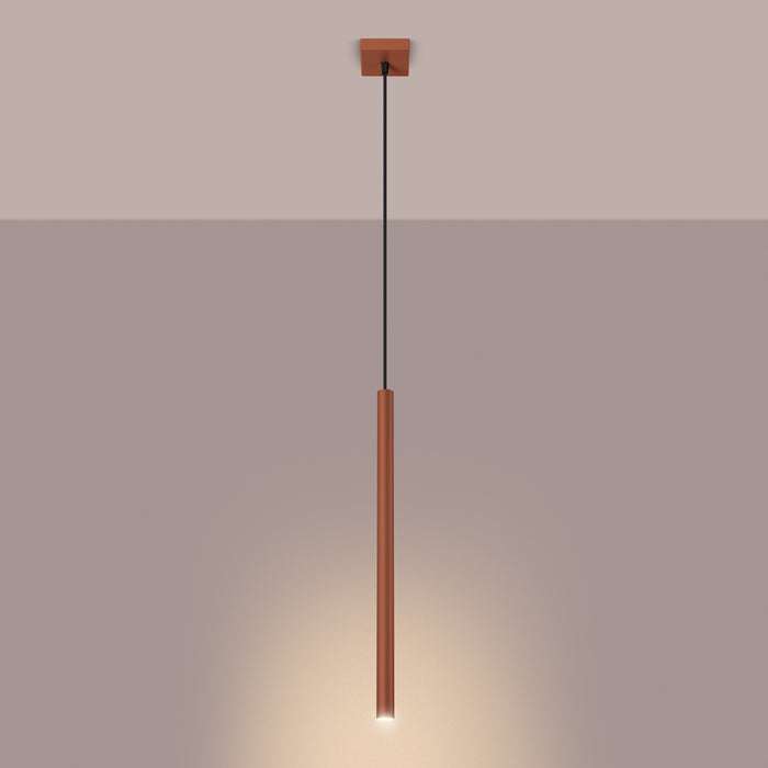 SOLLUX SL.1524 Lámpara colgante PASTELO 1 rojo ocre ocre rojo