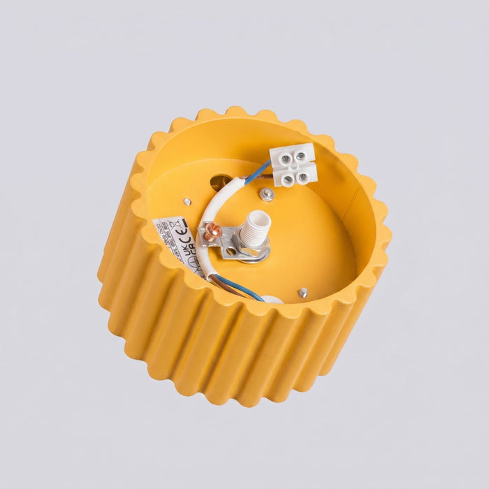 SOLLUX SL.2416 Plafón AURA 1 amarillo Gx53