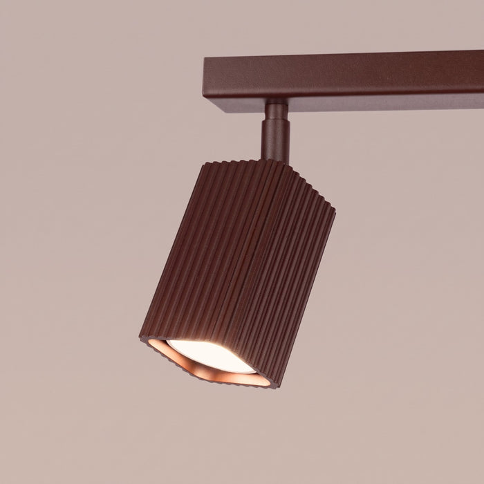 SOLLUX SL.3235 Lámpara De Techo Rayo 3L Marrón