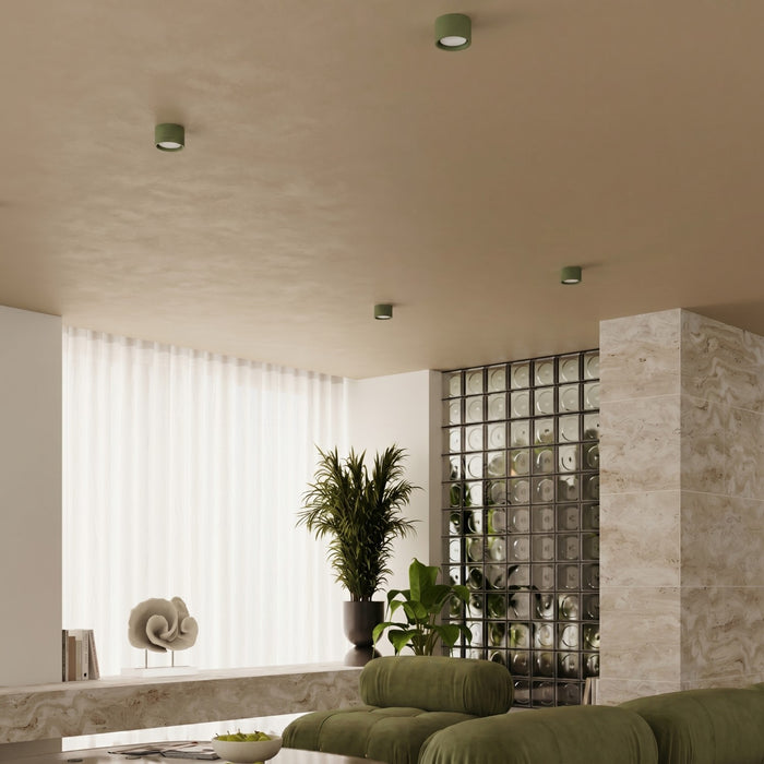 SOLLUX SL.2462 Plafón MODO 1 verde oliva Gx53