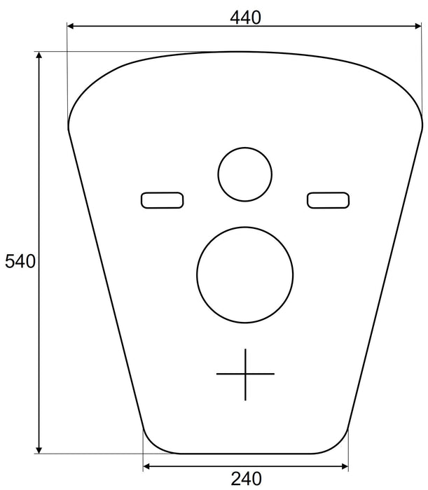 JACOB DELAFON E4317-NF Insonorización inodoro y bidé