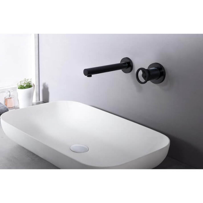 IMEX GLC033/NG OLIMPO Matte Black Built-in Sink Faucet