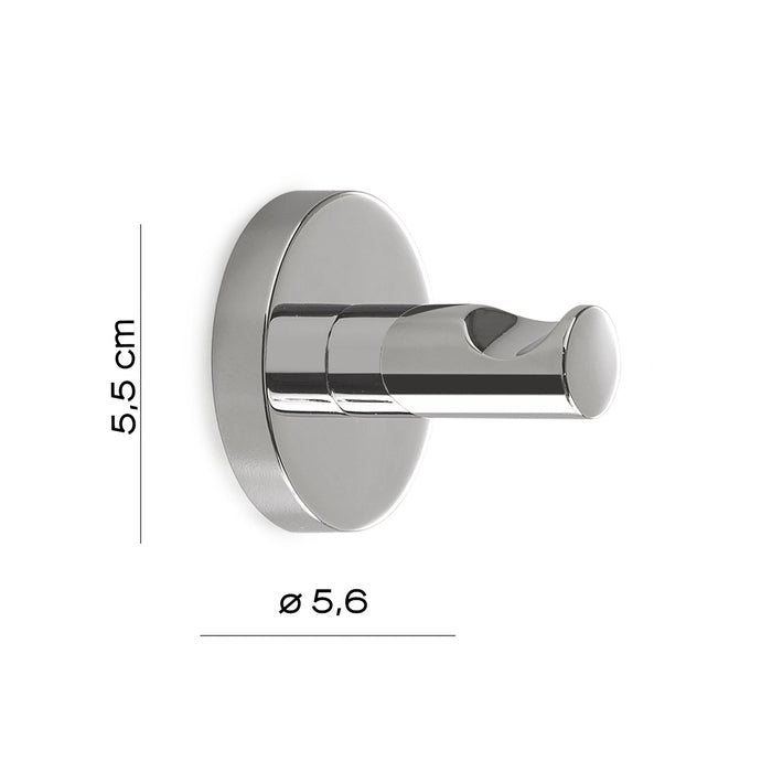 GEDY FE271300100 FELCE Simple Chrome Hook