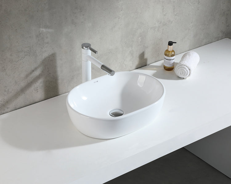 BhD 7026 CASTILLA Oval Sink Above Countertop