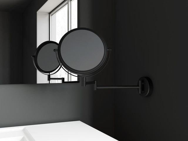 COSMIC 2923683 ESSENTIALS Espejo Aumento Pared Basculante Negro (Ml2000-Bm) Java