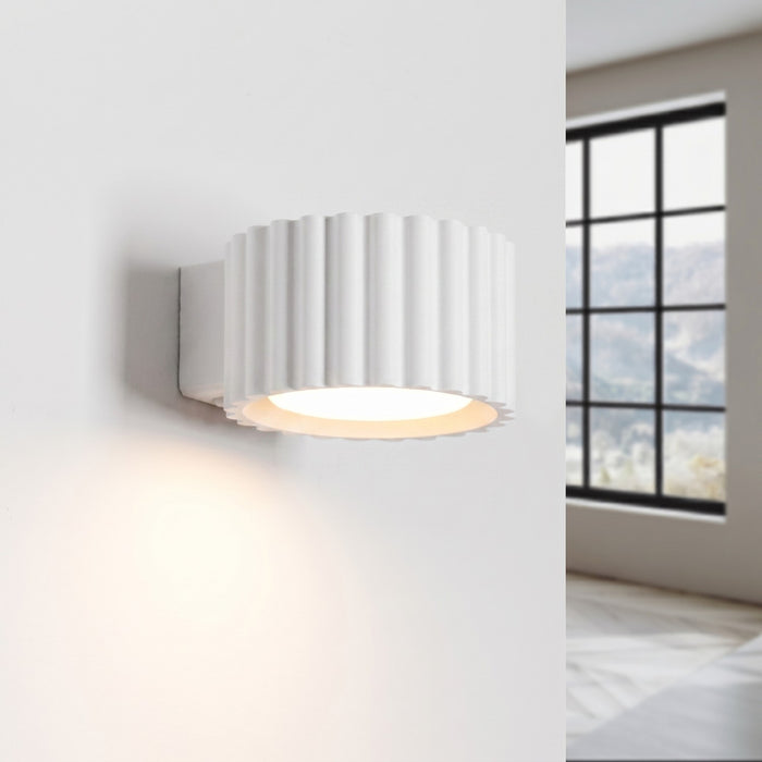 SOLLUX SL.2612 Aplique de pared AURA blanco Gx53