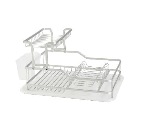 ANDREA HOUSE CC73028 Escurreplatos Alum/Pp 42,5X32X24,5