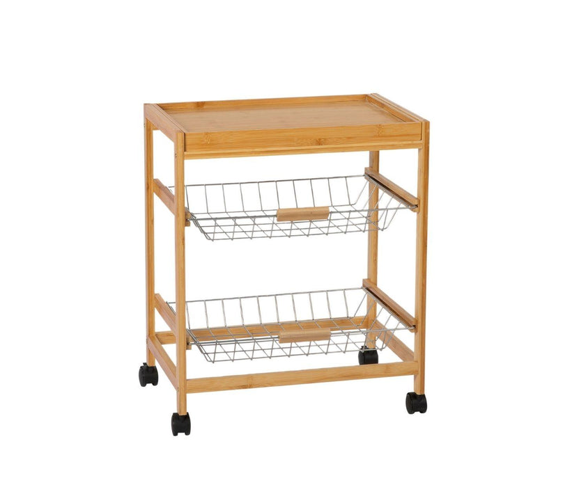 ANDREA HOUSE CC72006 Carro Verdulero Bandeja 49x33x60 CM