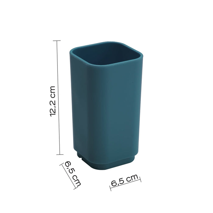 GEDY 63986500300 SEVENTY Portacepillos Azul Petróleo