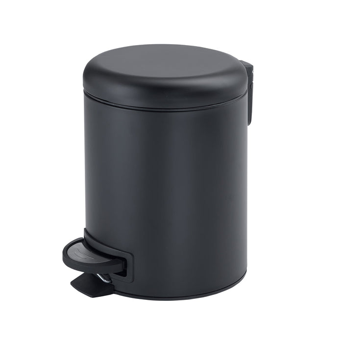 GEDY 32091400000 POTTY Papelera Con Tapa 3L Negro Mate