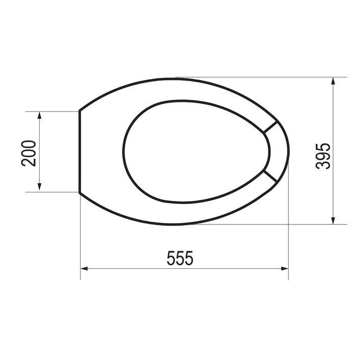 PRESTO 87130 Asiento para Inodoro Prestowash 700 Blanco