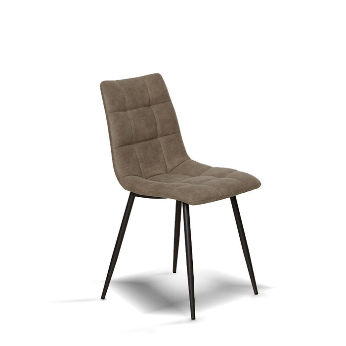 FURNITURE STYLE FS7094VISOMCF IVY Pack 4 Sillas de Comedor Microfibra Color Vison