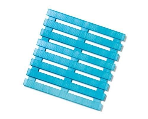 GEDY CO83P100300 Shower Tray 58X58 G-Lido Opaline Blue