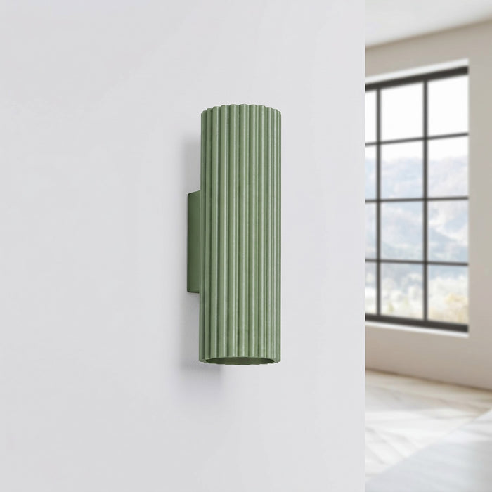 SOLLUX SL.2344 Aplique de pared KARBON 20 salvia