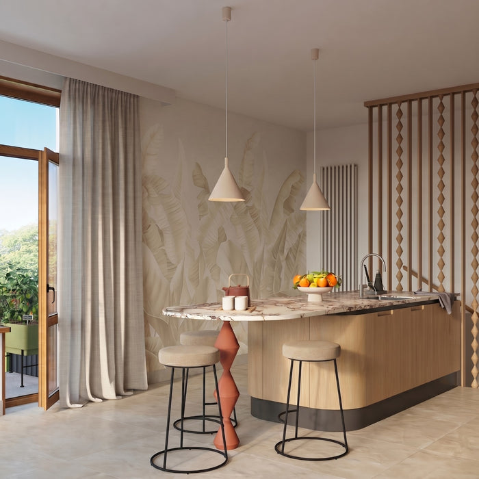 SOLLUX SL.2524 Lámpara colgante NOX 25 beige
