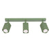 SOLLUX SL.3305 Lámpara De Techo Rayo 3L Verde Salvia