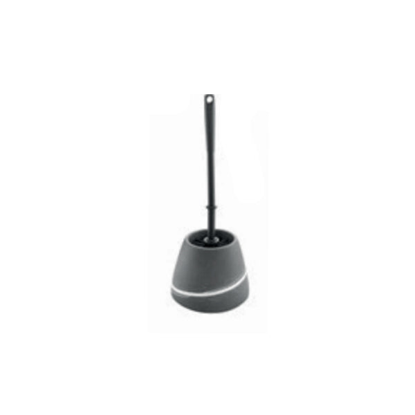 GEDY YV330800300 YVONNE Gray Toilet Brush Holder