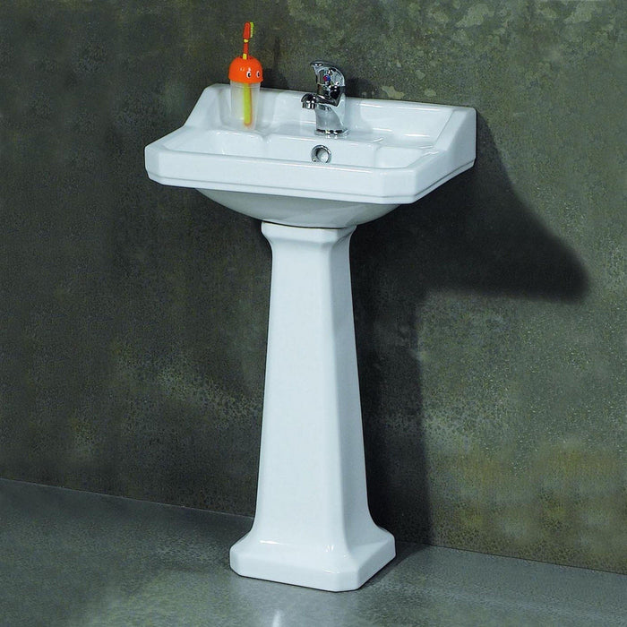 VALADARES 16371002 Lavabo Infantil Con Pedestal